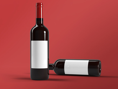 red wines bottles